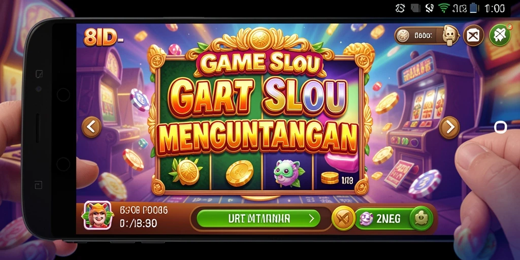 Gambaran utama gameplay Slot di 8ID dengan grafik mengagumkan.
