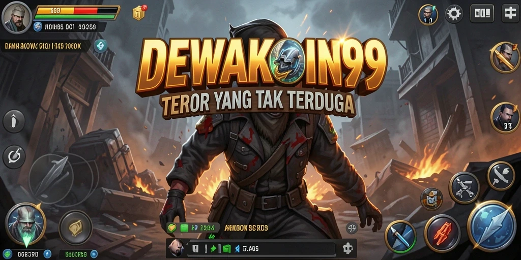 Screenshot utama DEWAKOIN99 menampilkan suasana mencekam dengan efek kegelapan yang dramatis.