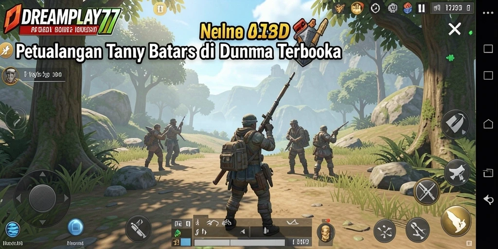 Screenshot gameplay Open World dengan eksplorasi mendalam.