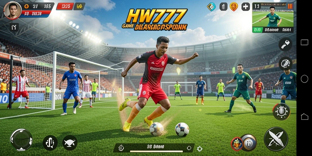 Tampilan gameplay HW777 yang menarik dan penuh aksi.
