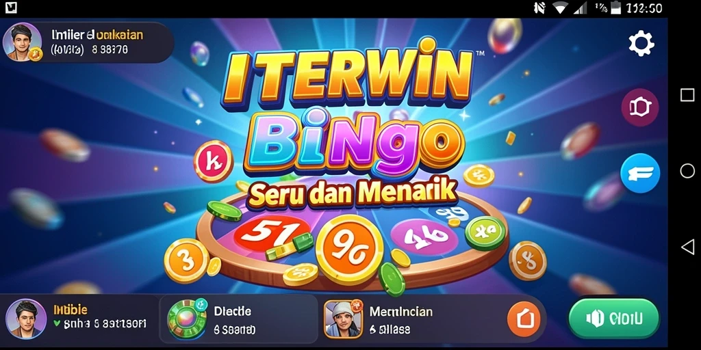 Tampilan gameplay INTERWIN yang seru dan menantang dalam permainan Bingo.