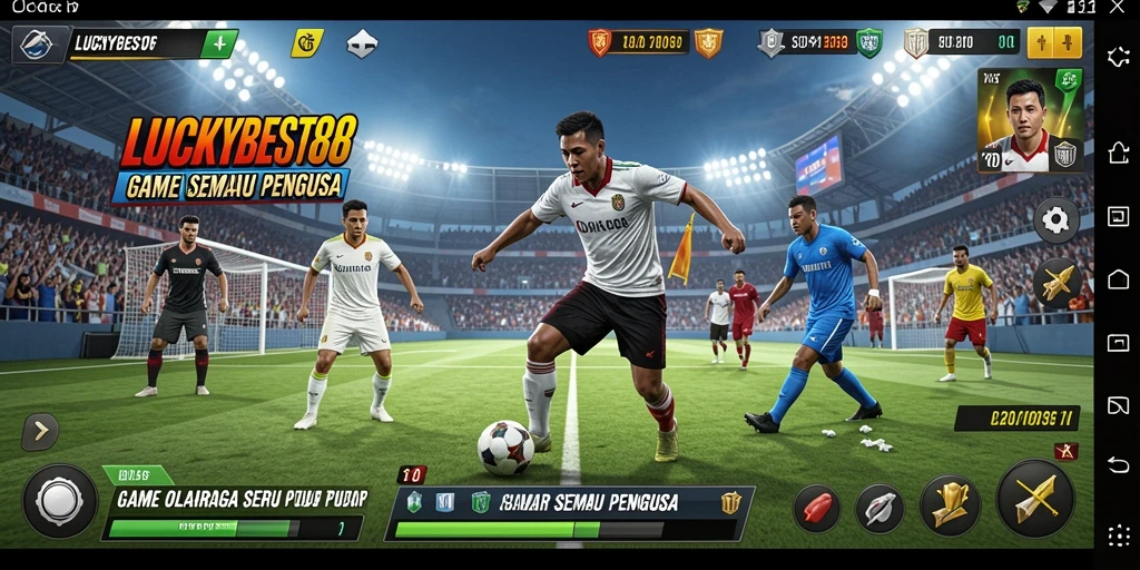 Tampilan menarik dari gameplay LUCKYBEST88 yang menggugah semangat olahraga.