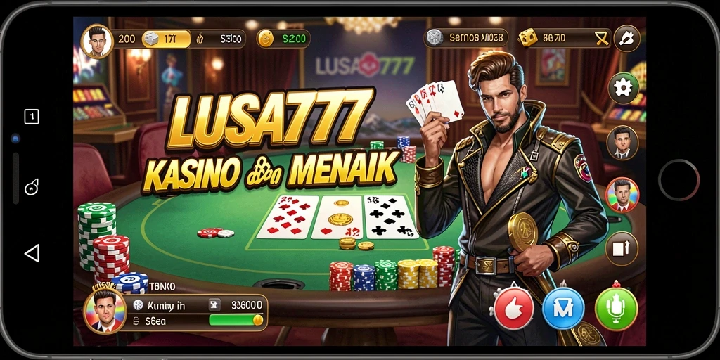 Tampilan gameplay menarik dari aplikasi LUSA777 yang penuh aksi.