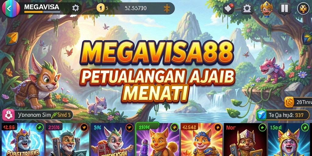 Tampilan gameplay MEGAVISA88 yang menakjubkan dan penuh petualangan.