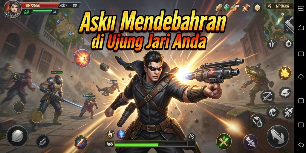 Tampilan aksi seru dalam gameplay MPO666 yang menegangkan.