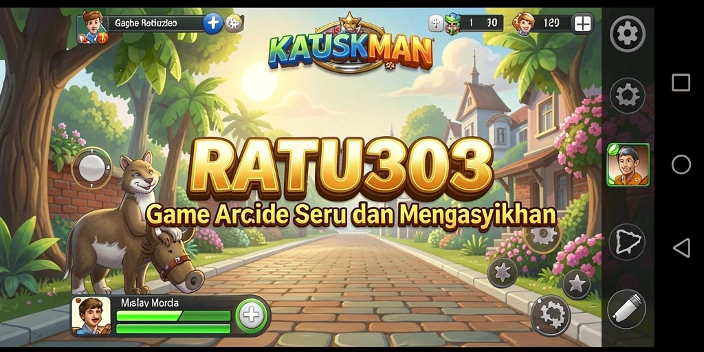 Screenshot gameplay RATU303 menampilkan aksi seru dalam permainan Arcade.