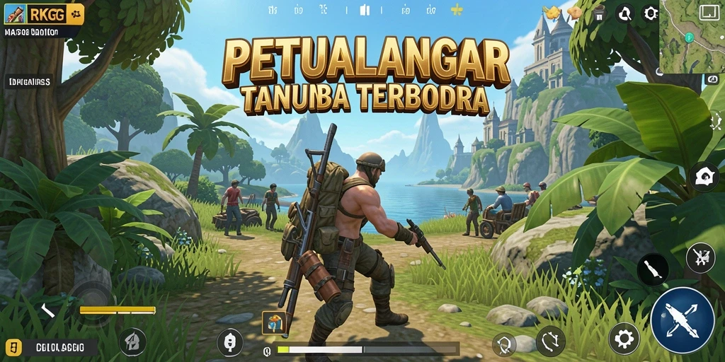 Tampilan menakjubkan dari gameplay Open World di RKGG.