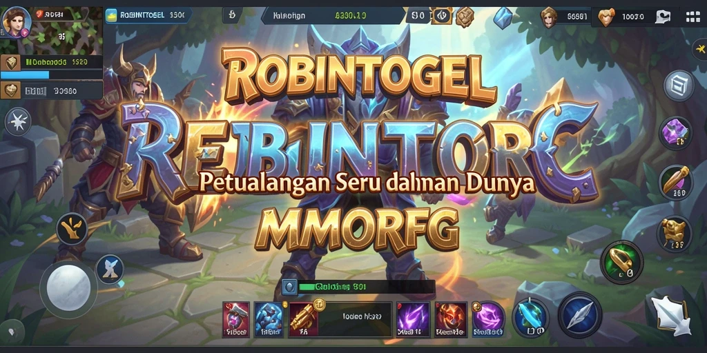 Gameplay seru MMORPG ROBINTOGEL dengan grafis yang menakjubkan.